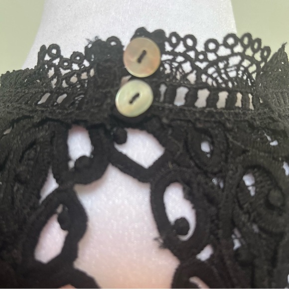 Entro Black Lace and Velvet Dress S - Picture 4 of 9